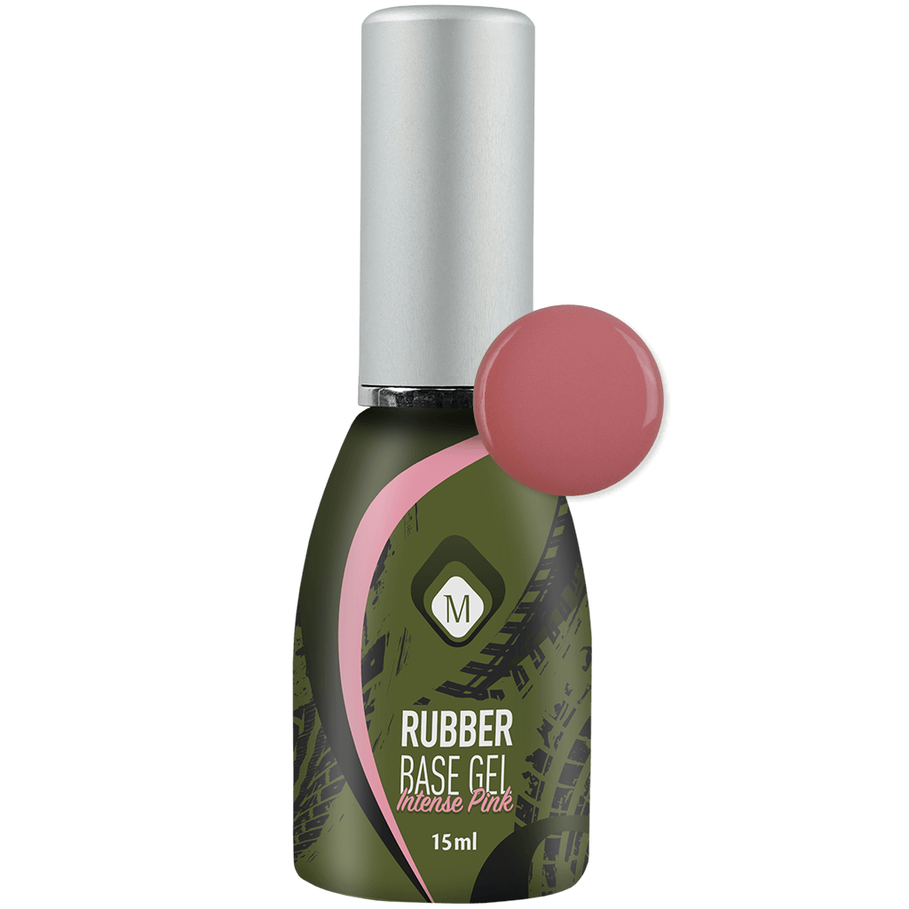Rubber Base Gel - Intense Pink flesje met kleur