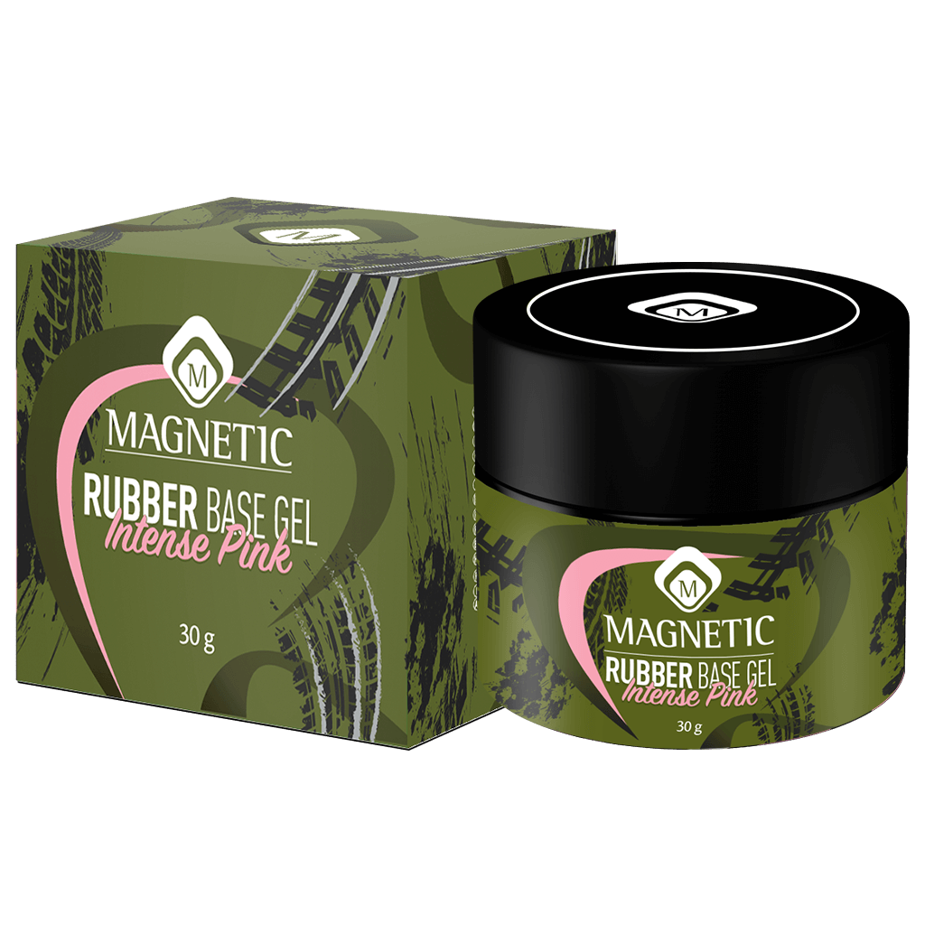 Rubber Base Gel - Intense Pink potje met doosje