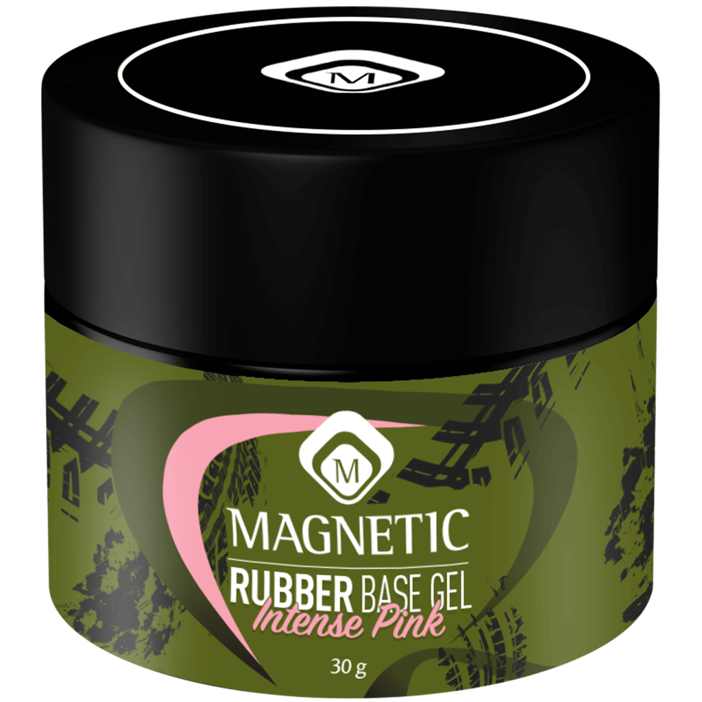 Rubber Base Gel - Intense Pink potje