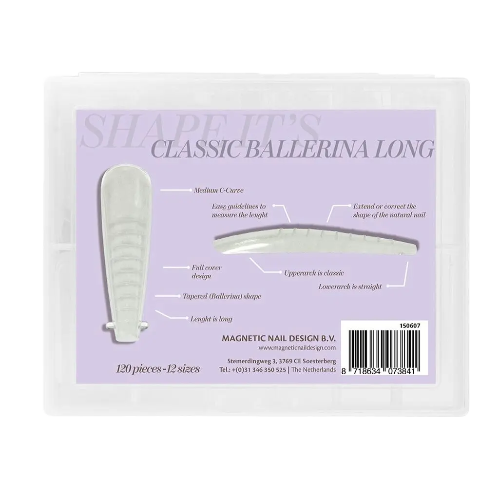 Shape It's Classic Ballerina Long achterkant