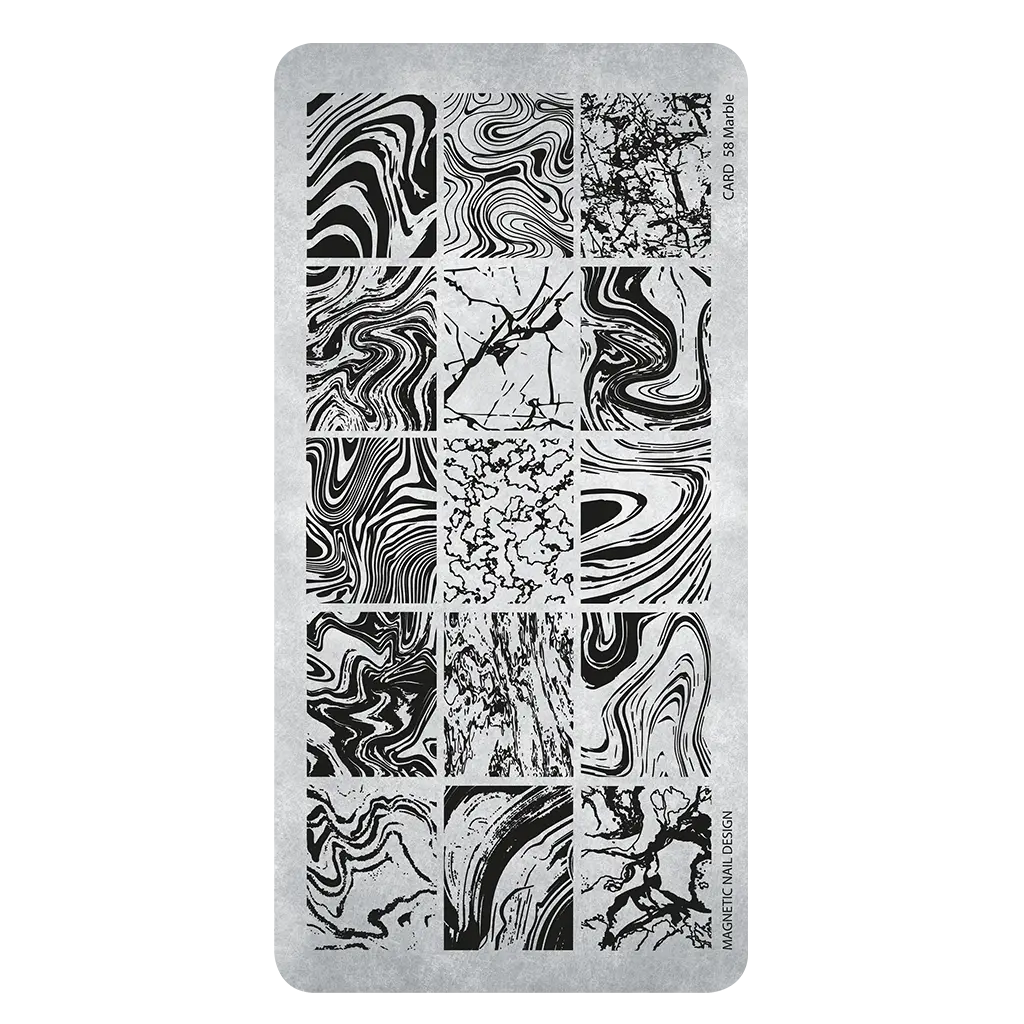 Stamping Plate 58 Marble