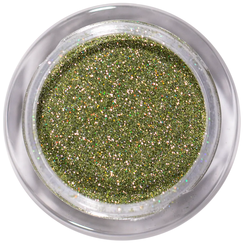 Starburst Glitter Lime potje