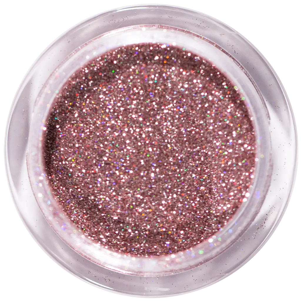 Starburst Glitter Rose potje