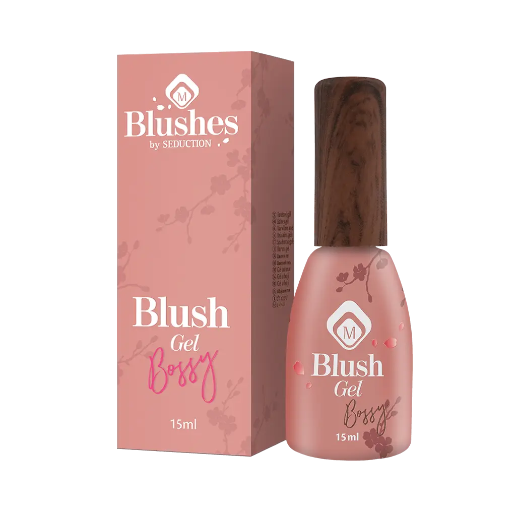 Blush Dark Tone - Blush Bossy BIAB nagelgel flesje met doosje