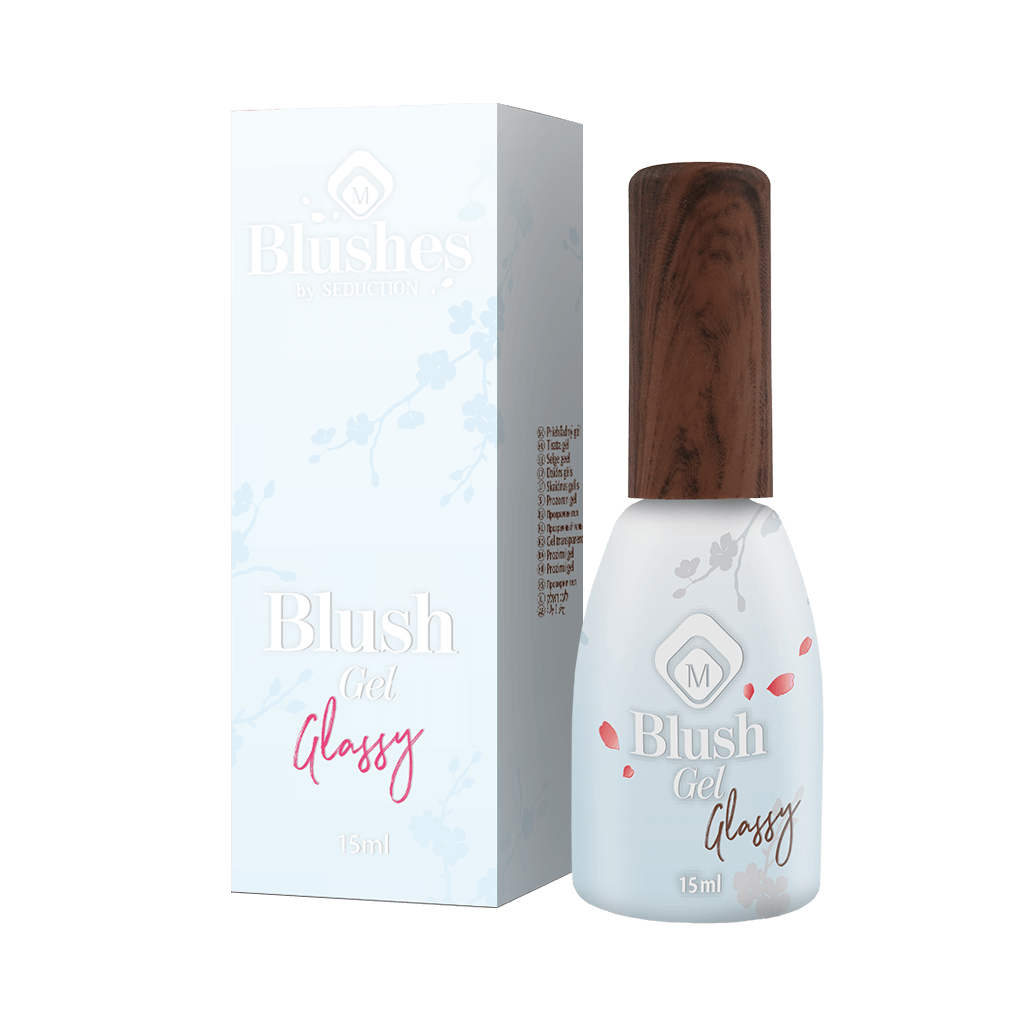 Clear Blush Gel - Blush Glassy BIAB nagelgel flesje met doosje