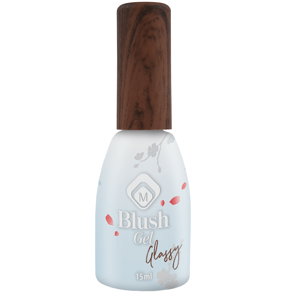 Clear Blush Gel - Blush Glassy BIAB nagelgel flesje