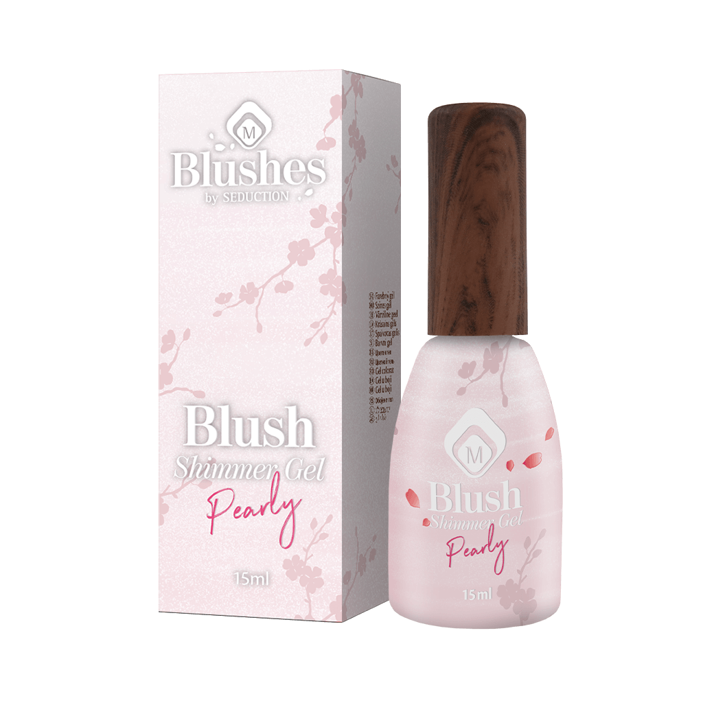 Blush Shimmers - Blush Pearly BIAB nagelgel flesje met doosje