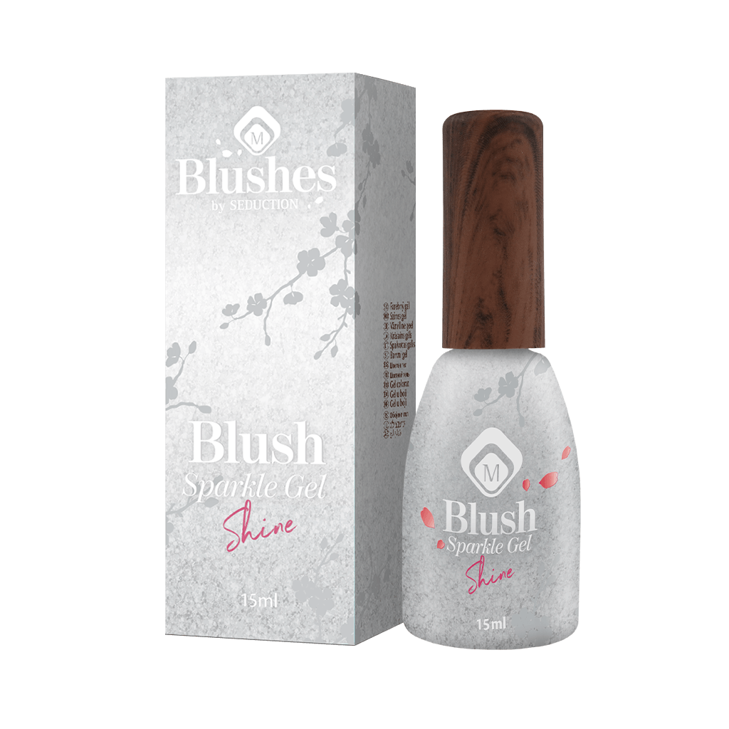 Blush Sparkles Gel - Blush Sparkle Shine BIAB nagelgel flesje met doosje