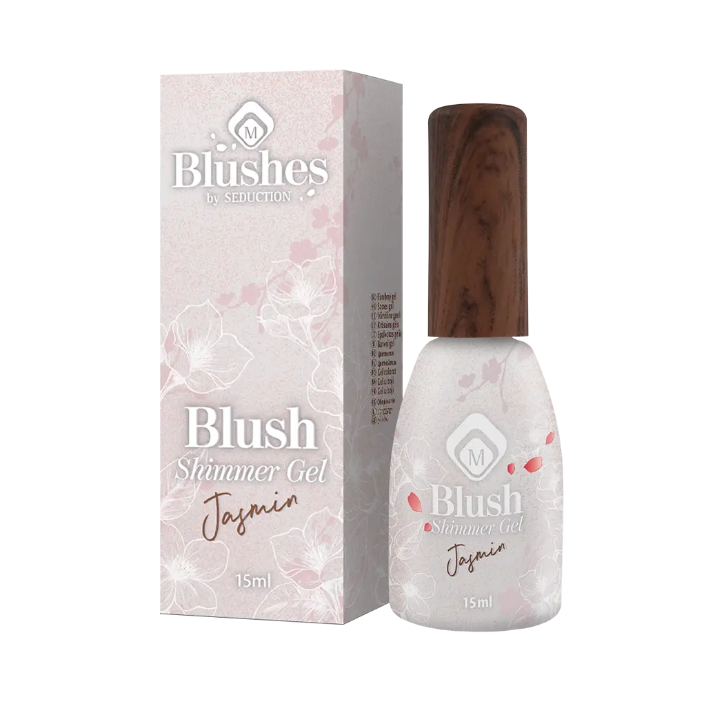 Blush Shimmers - Blush Jasmin BIAB nagelgel flesje met doosje