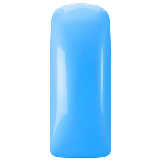 Blush Neon Blue BIAB nagelgel kleur op tip