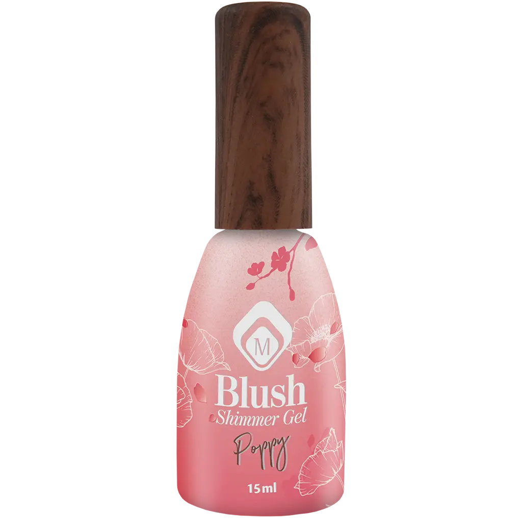 Blush Shimmers - Blush Poppy BIAB nagelgel flesje