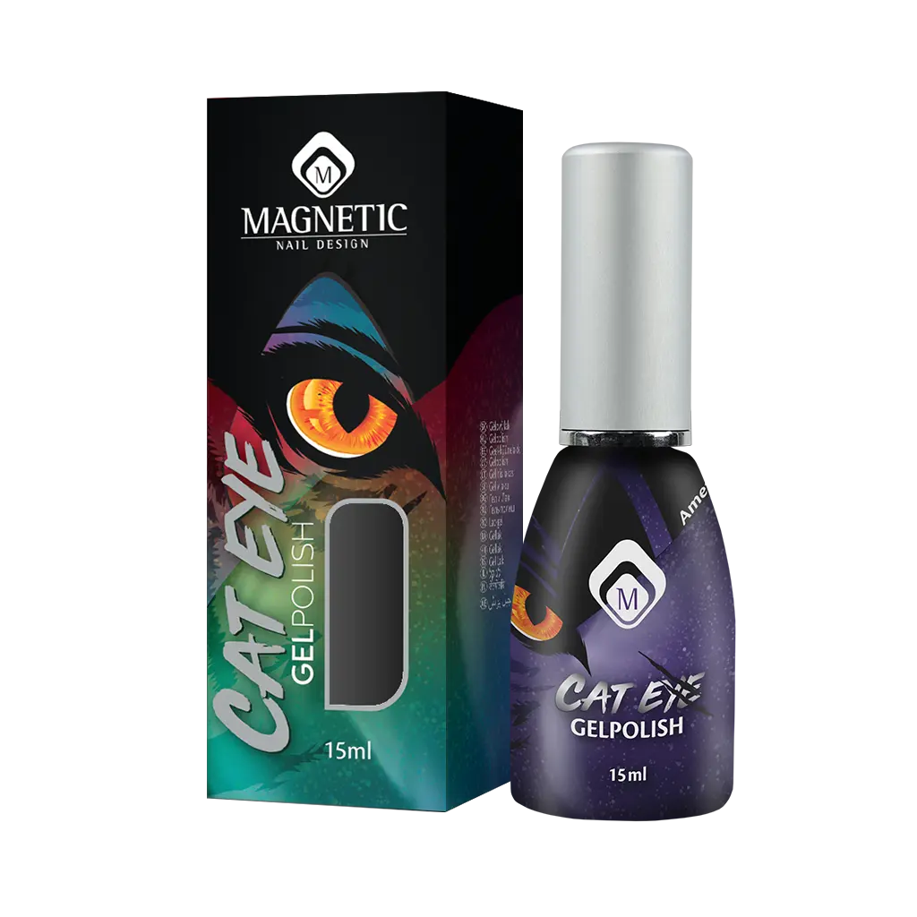 Gelpolish - Cat Eye - Amethyst flesje met doosje