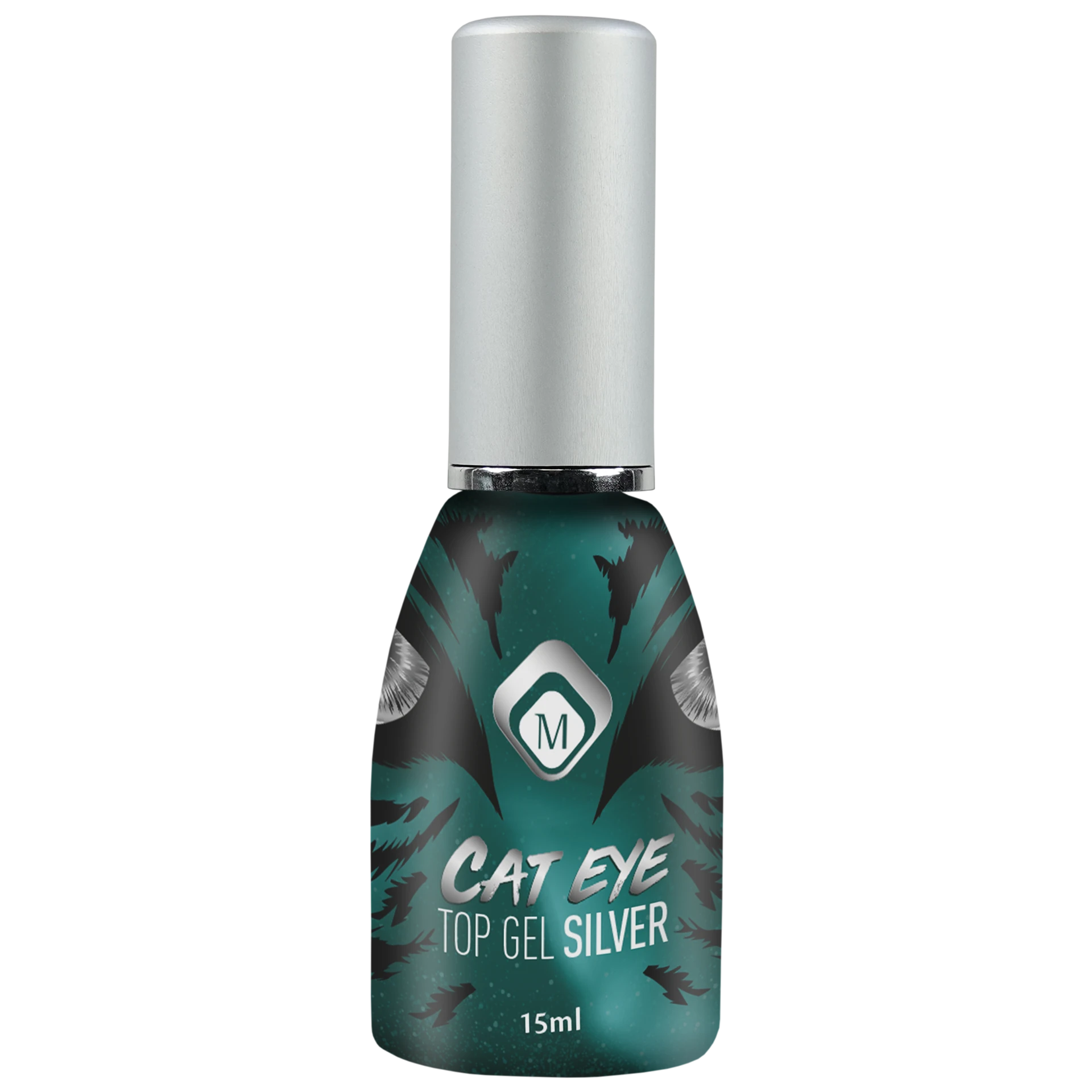 Cateye Topgel Silver 15ml flesje