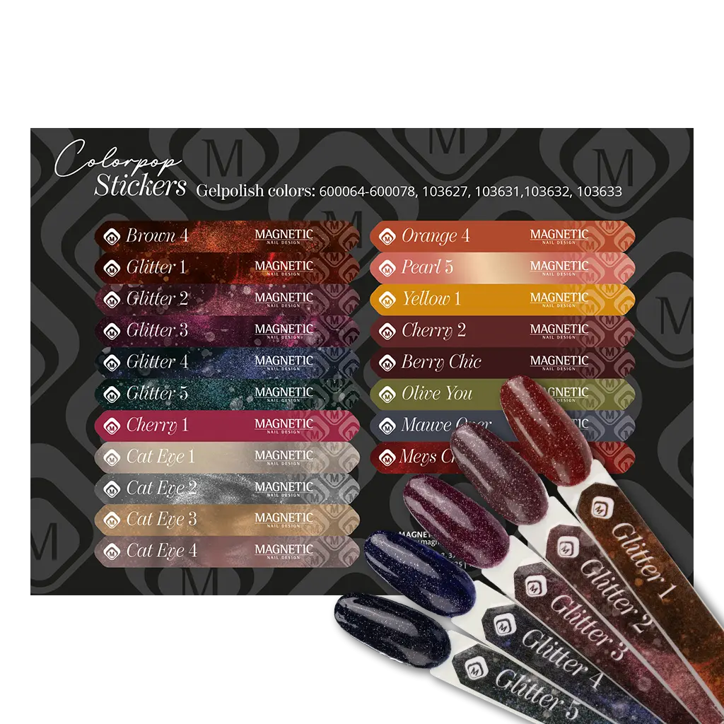 Colorpop Stickervel Gelp 600064 t/m 600078 103627 103631 t/m 103633 full