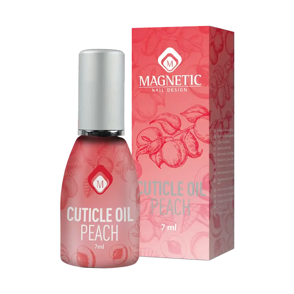 Cuticle Oil Peach 7 ml flesje met doosje