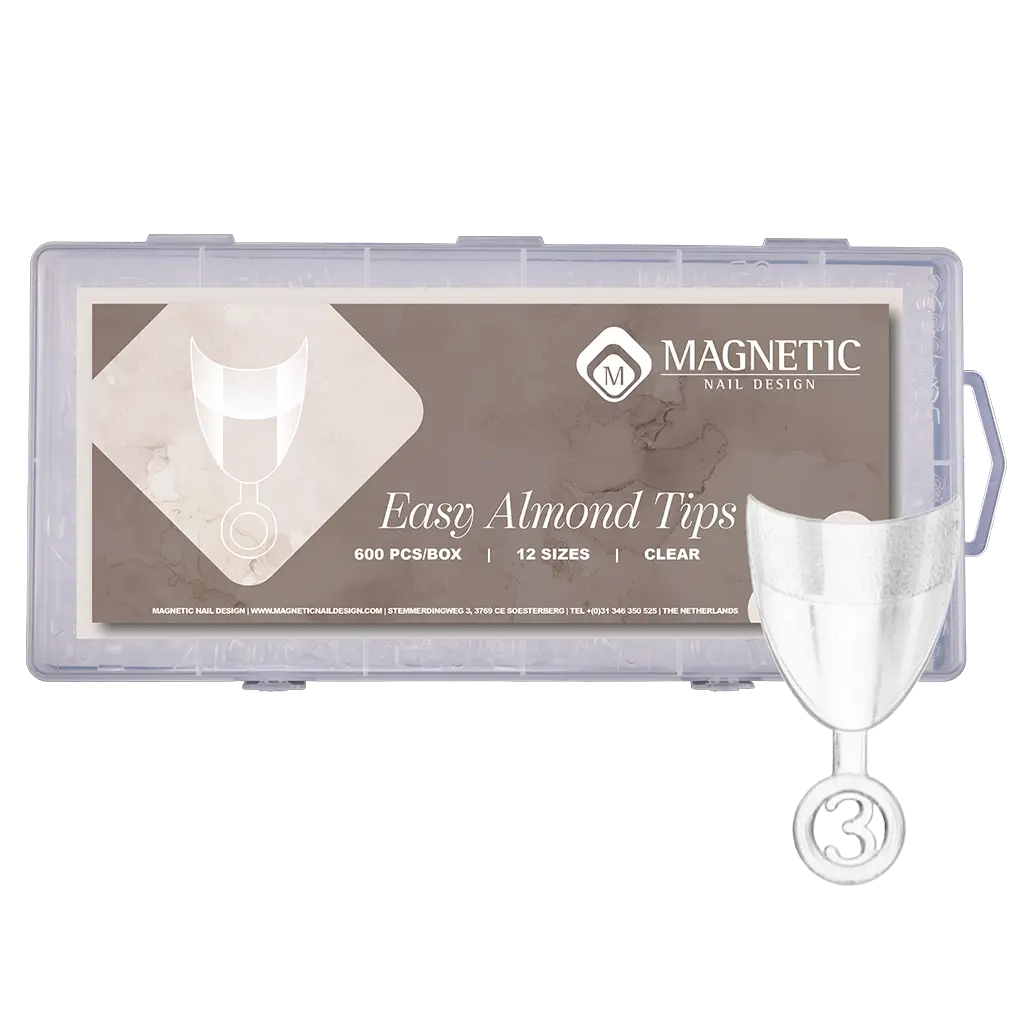 Easy Almond Tips doosje en tip