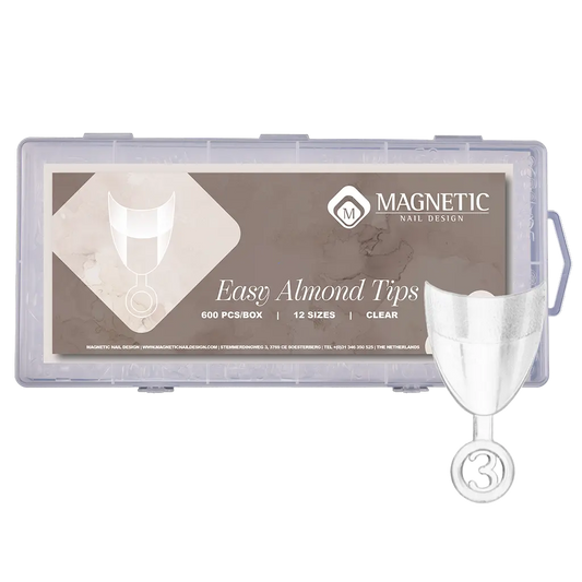 Easy Almond Tips doosje en tip