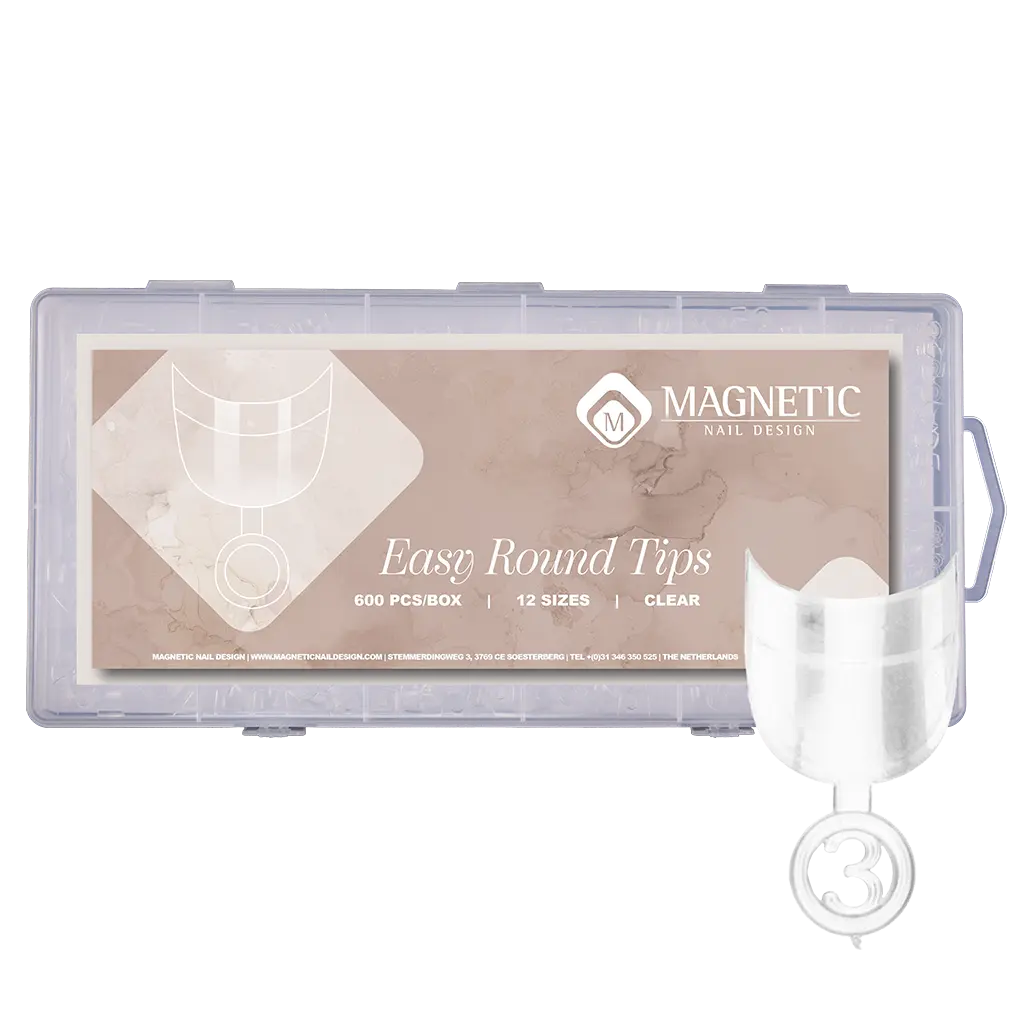 Easy Round Tips doosje en tip