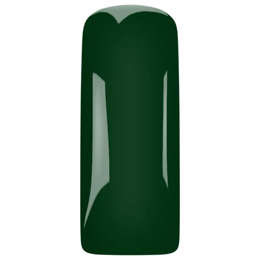 Gelpolish Lucky Green kleur op tip