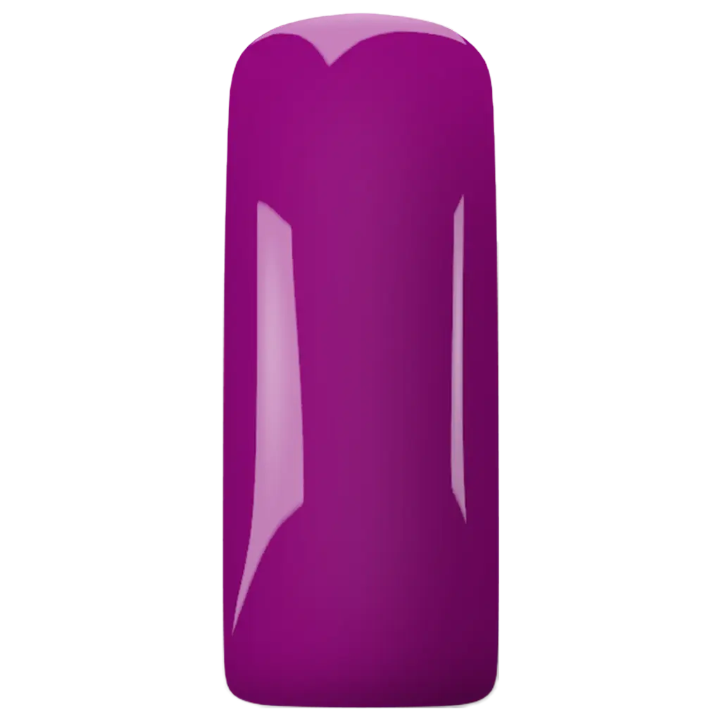 Gelpolish Lush Violet kleur op tip