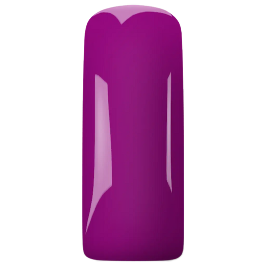 Gelpolish Lush Violet kleur op tip