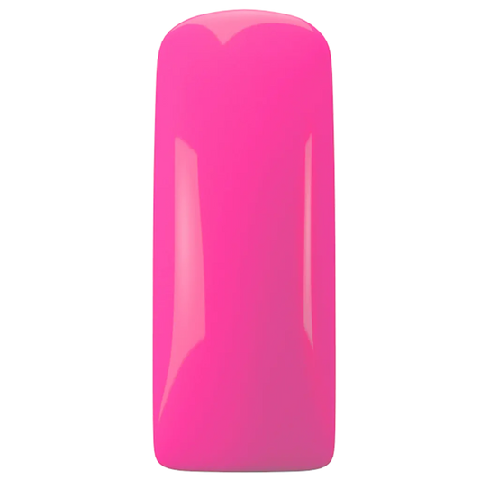 Gelpolish Pink Glass kleur op tip