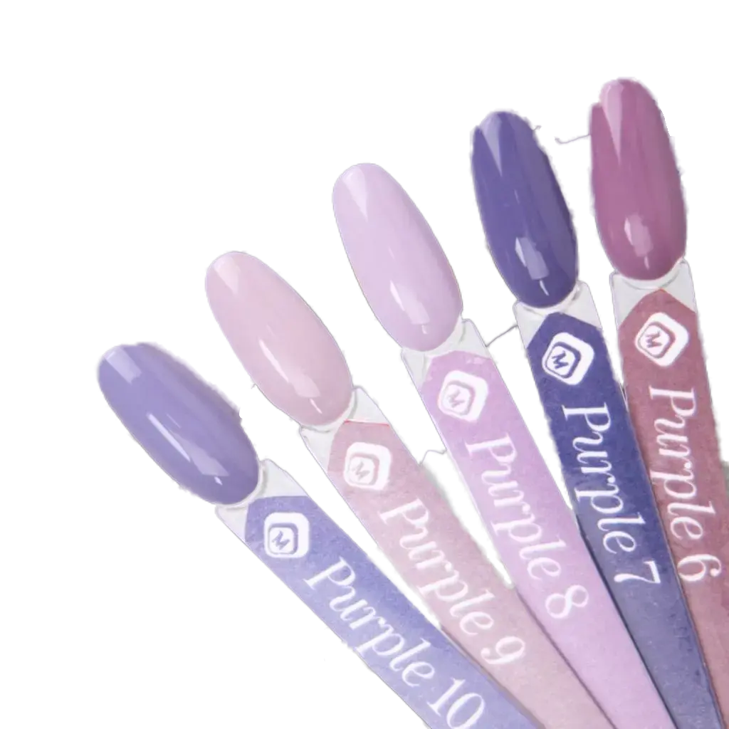 Gelpolish Purple set