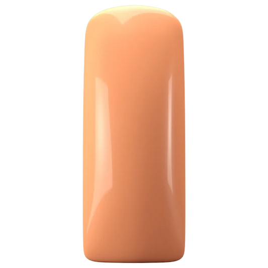 Gelpolish Sweet Orange kleur op tip
