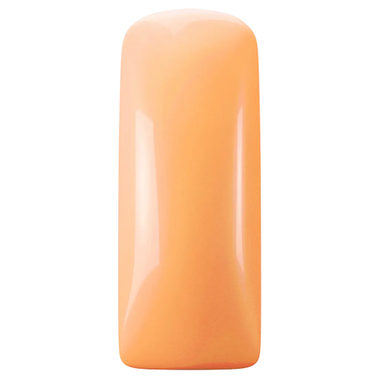 Gelpolish Tangerine kleur op tip