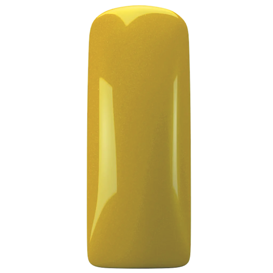 Gelpolish Yellow Glass kleur op tip