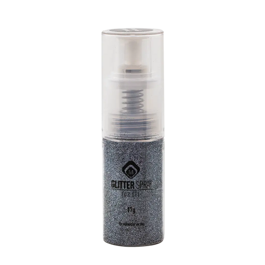 Glitter Spray Steel Grey