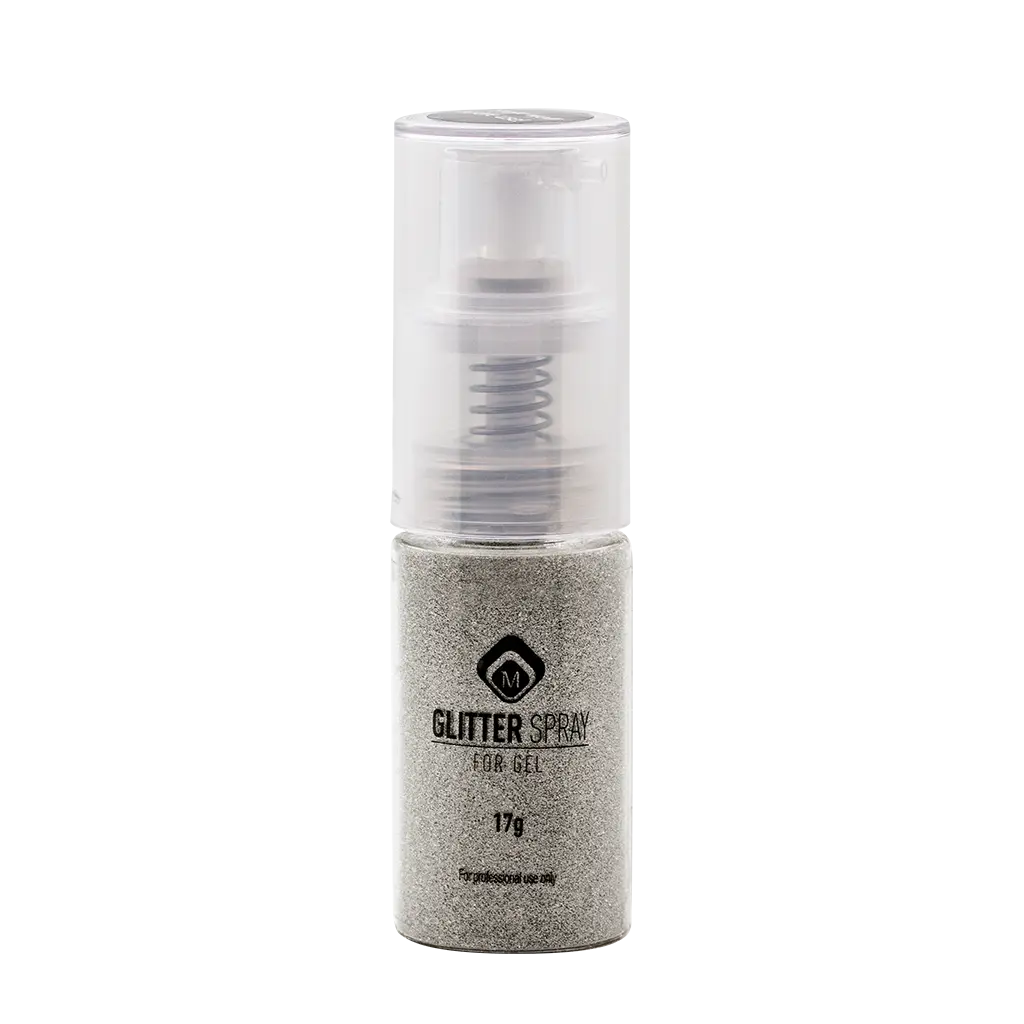 Glitter Spray White Gold