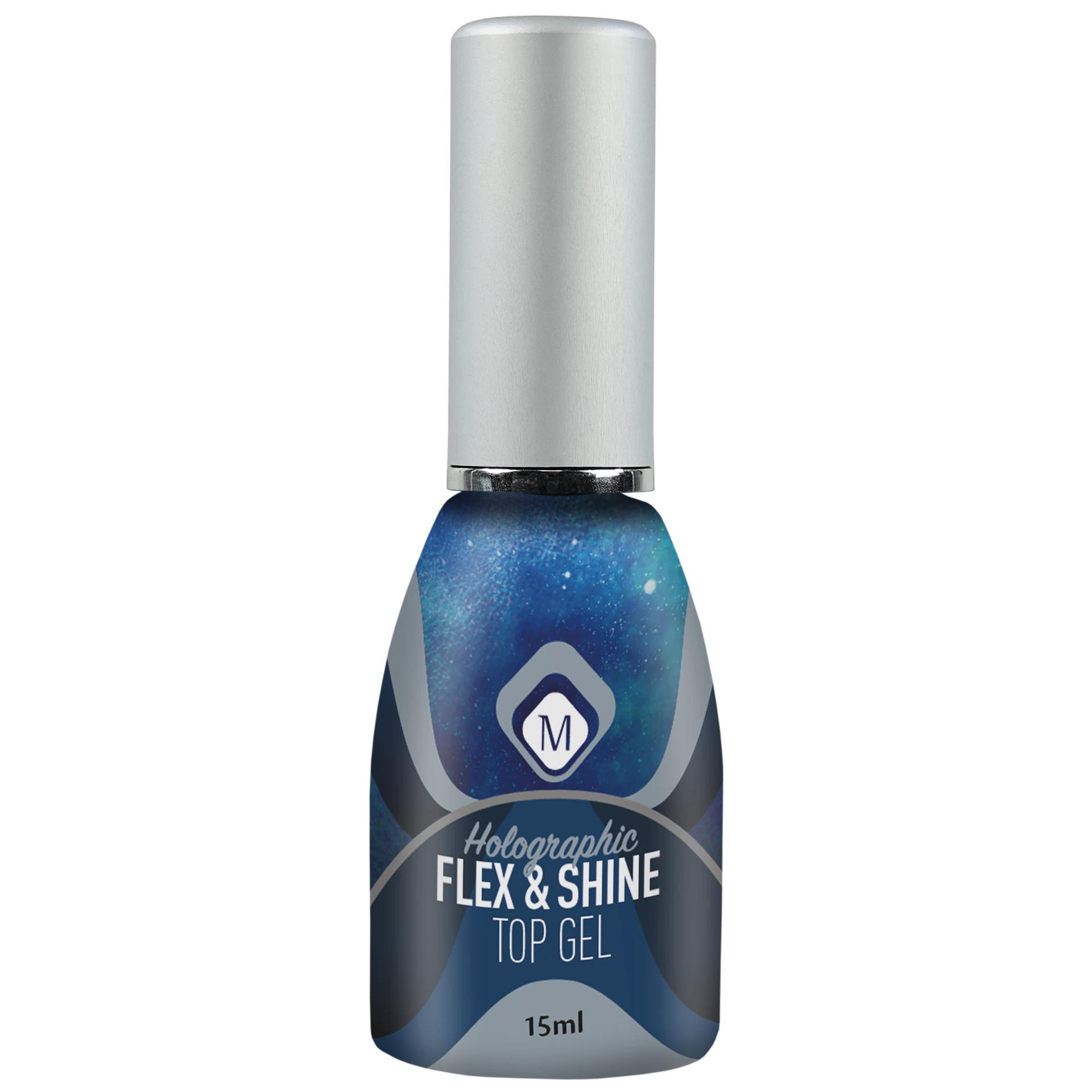 Holographic Flex Shine Topgel 15ml flesje