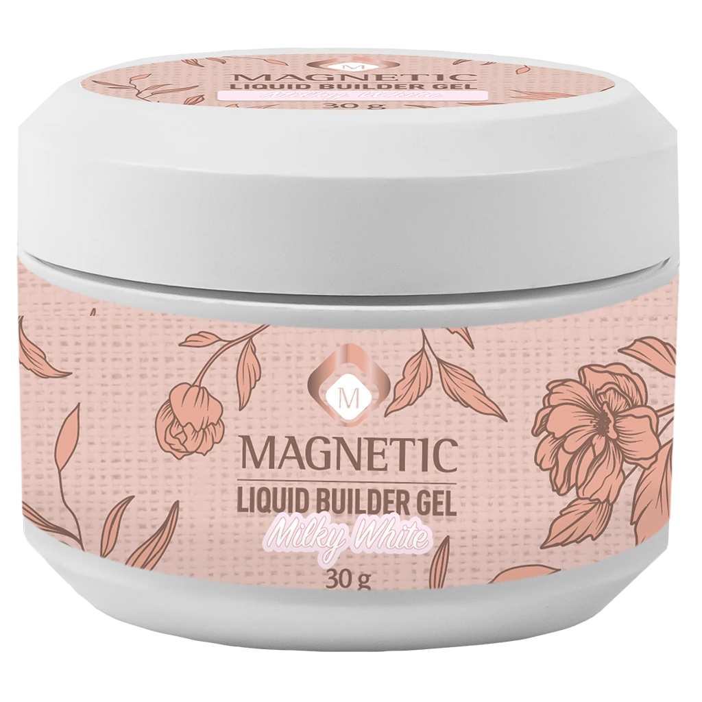 Liquid Builder Gel Milky White pot