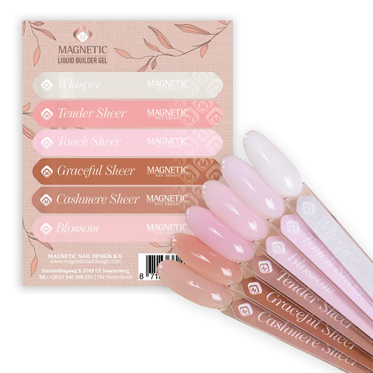 Liquid Builder Stickervel 104700 t/m 104705