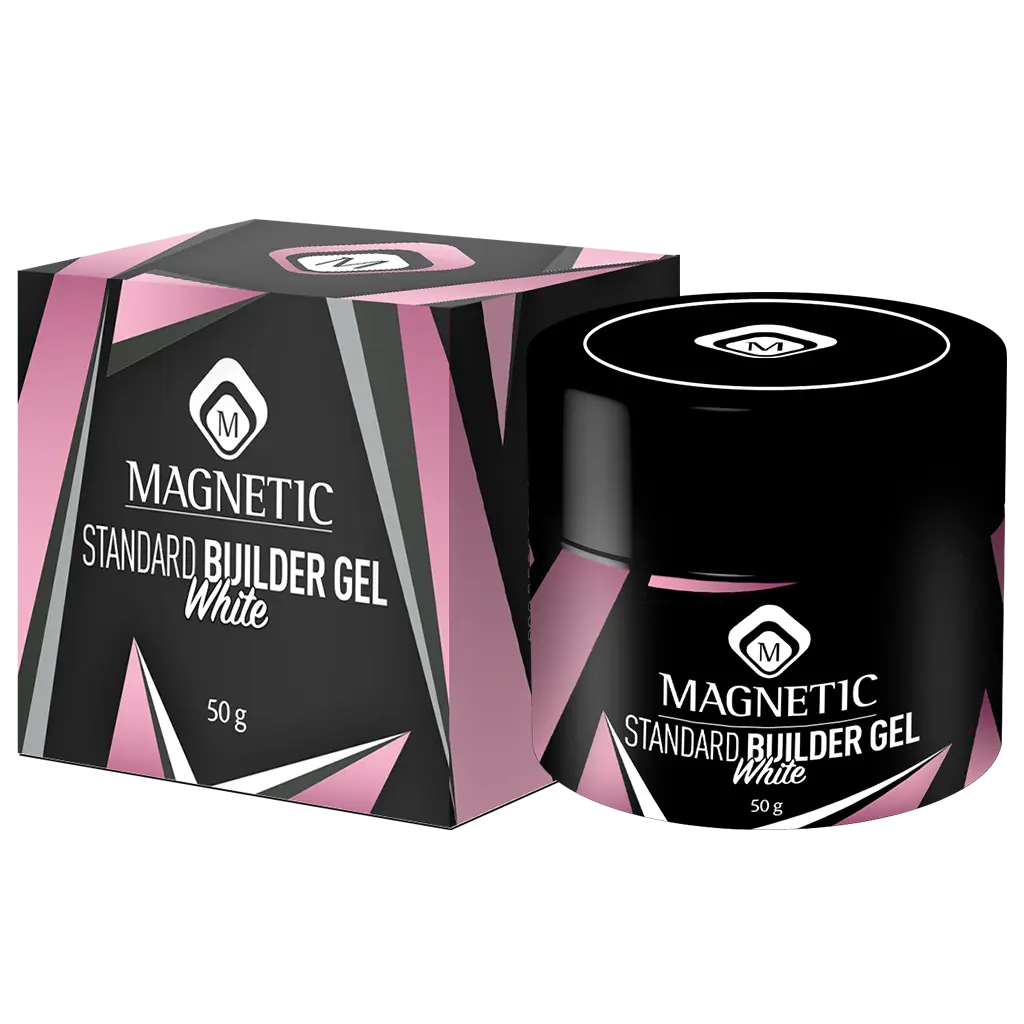 Magnetic Builder Gel White 50gr potje met doosje