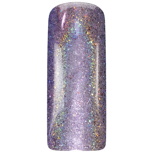 Magnetic Chrome Sparkle Purple kleur op tip