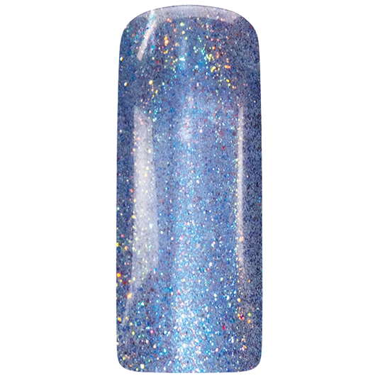 Magnetic Chrome Sparkle Violet kleur op tip
