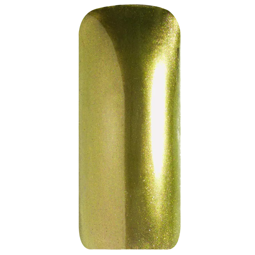 Magnetic Pigment Gold Chrome kleur op tip