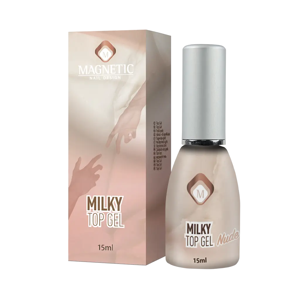 Milky Topgel Nude 15ml flesje met doosje