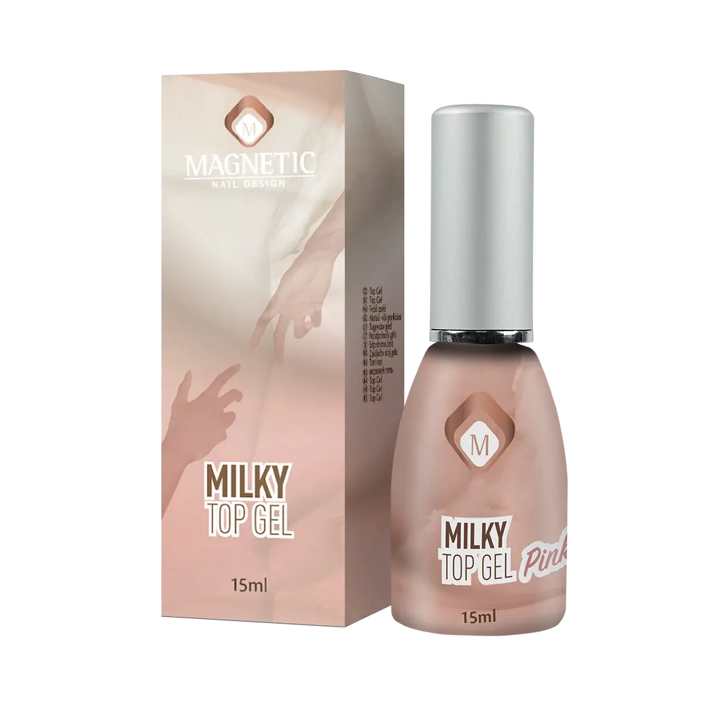 Milky Topgel Pink 15ml flesje met doosje