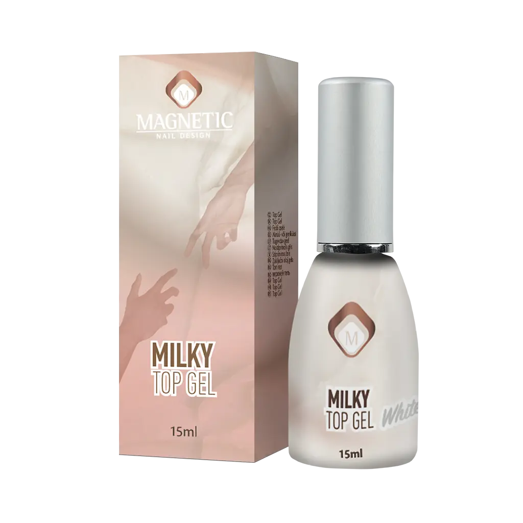 Milky Topgel White 15ml flesje met doosje