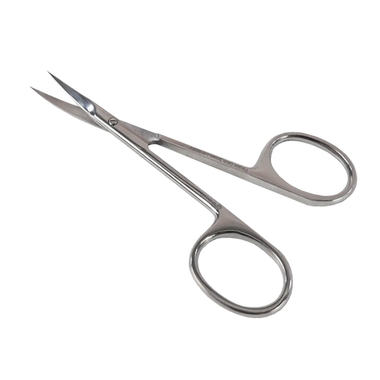 Precision Cuticle Scissors Left Handed geopend