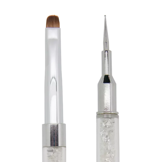Rhinestone Pigment Brush and Dotting Tool details