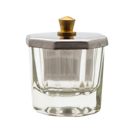 Small Glass Dappendish with Lid