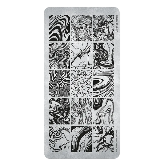 Stamping Plate 58 Marble