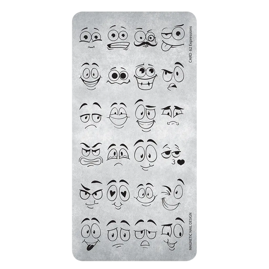 Stamping Plate 62 Expressions