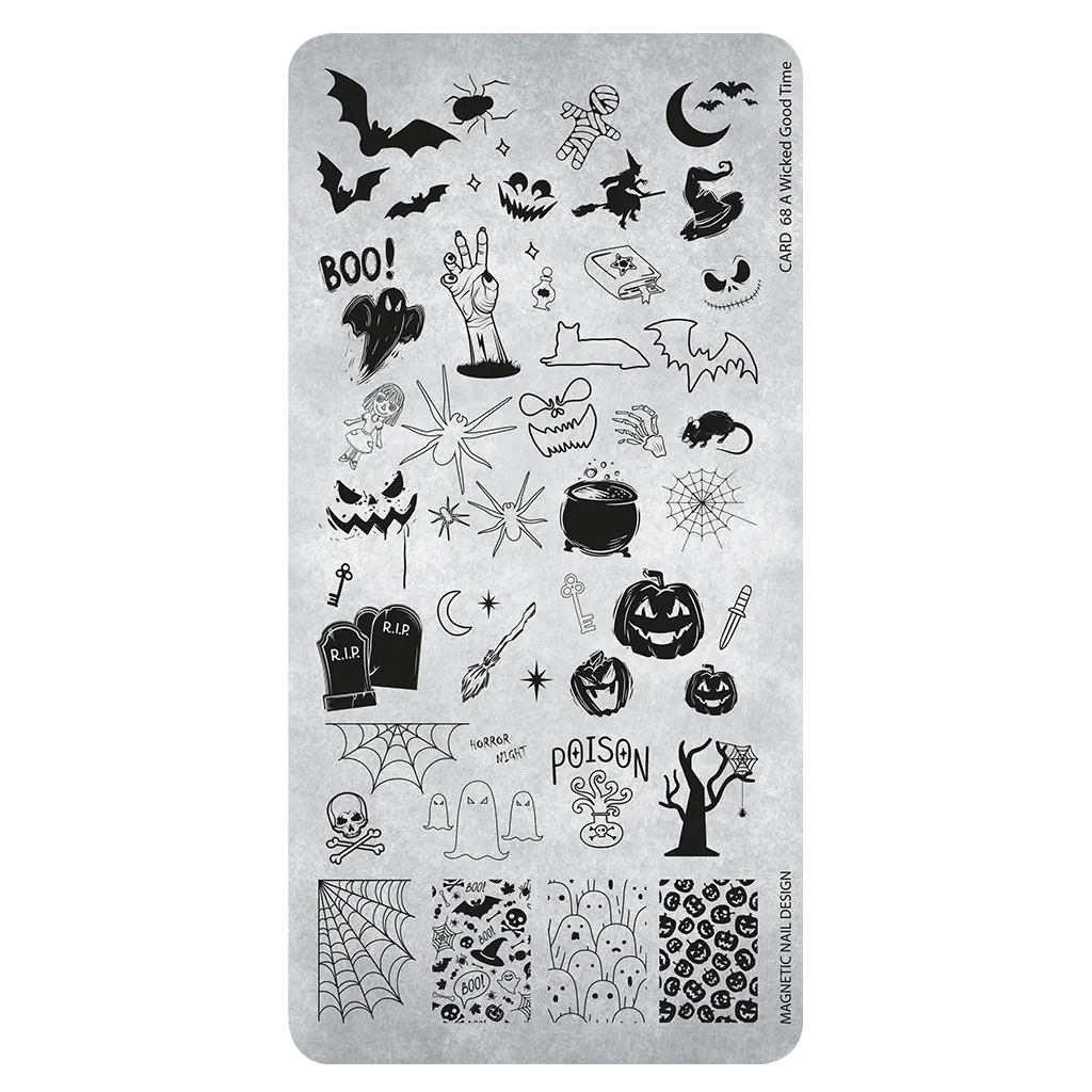 Stampingplate 68 A Wicked Good Time