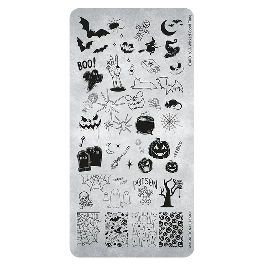 Stampingplate 68 A Wicked Good Time