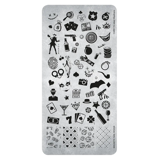 Stampingplate 74 Joker Madness